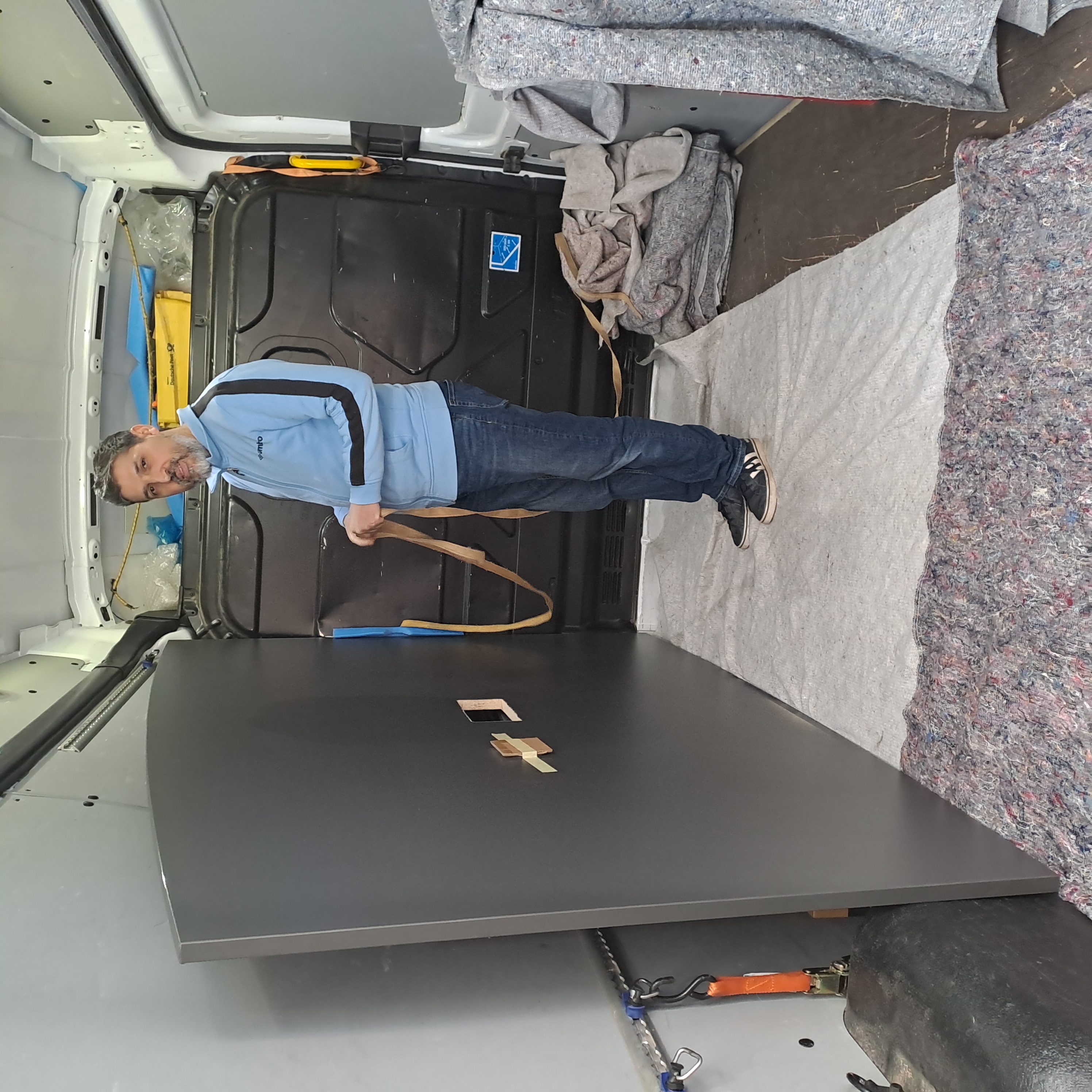 Transportgut sicher verzurrt